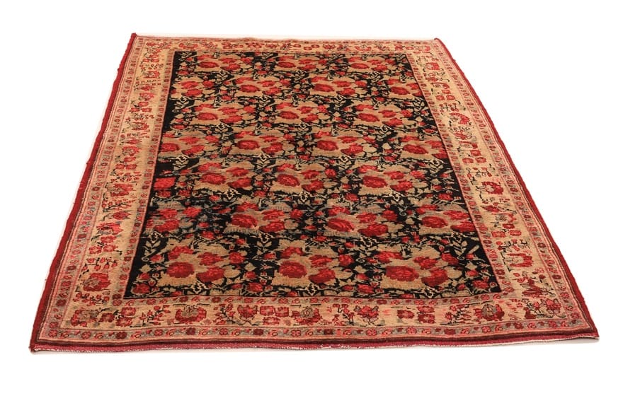 Handgeknüpfter Afshar Perserteppich, 243 × 178 cm, Wolle