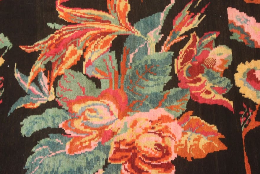 Antiker Baluch Orientteppich aus Russland, 245 × 142 cm