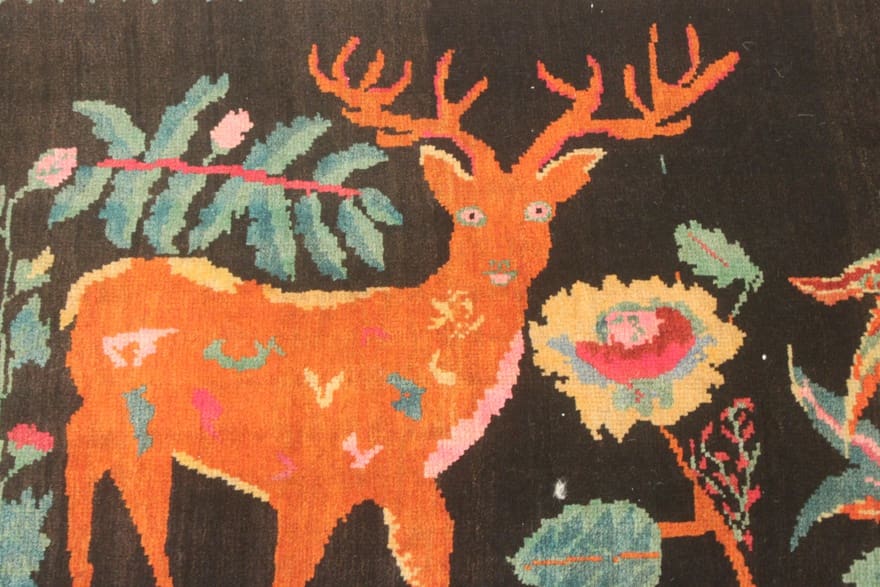 Antiker Baluch Orientteppich aus Russland, 245 × 142 cm
