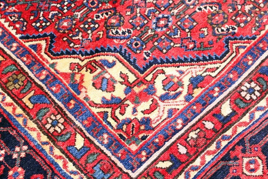 Antiker Perserteppich, 530 × 344 cm, Wolle