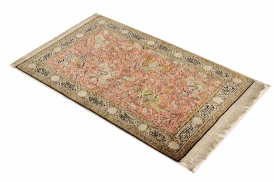 Ghom Seidenteppich 166×105 cm – Hochwertig handgeknüpft