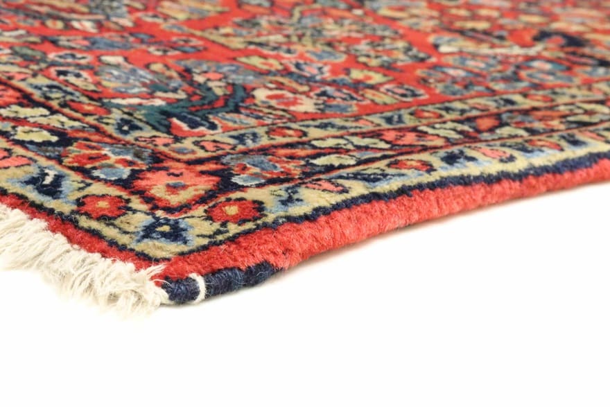 Sarough Farahan Perserteppich antik, 120 × 60 cm, Wolle