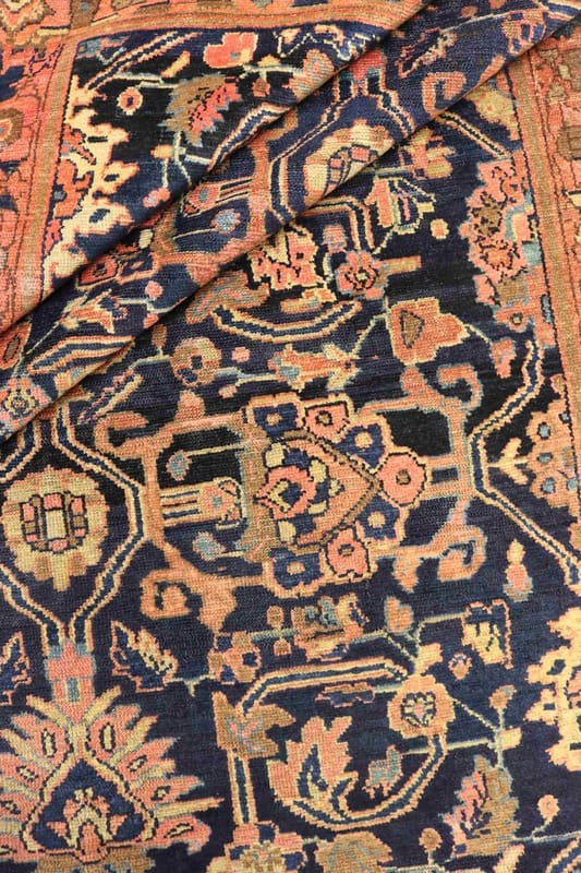 Antiker Malayer Perserteppich, 211 × 142 cm, Wolle