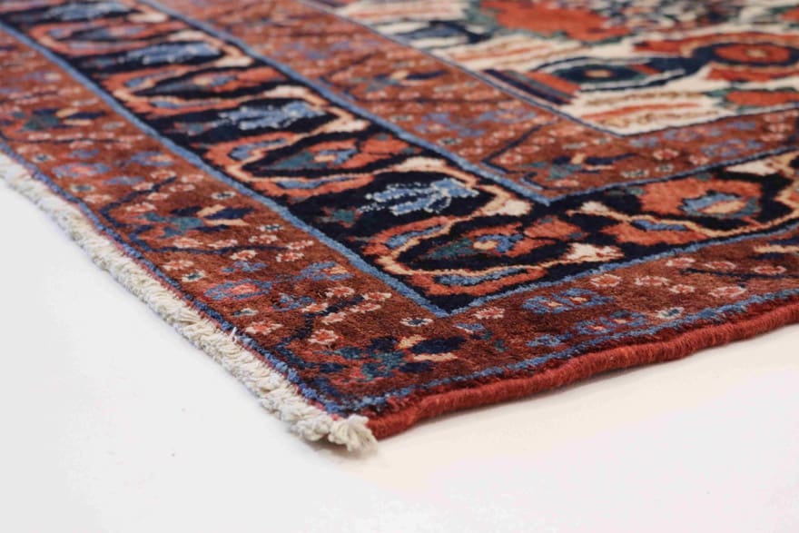 Antiker Afshar Perserteppich, 308 × 217 cm, Wolle