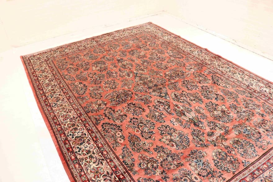 Antiker Sarough Farahan Perserteppich aus Iran, 473 × 322 cm