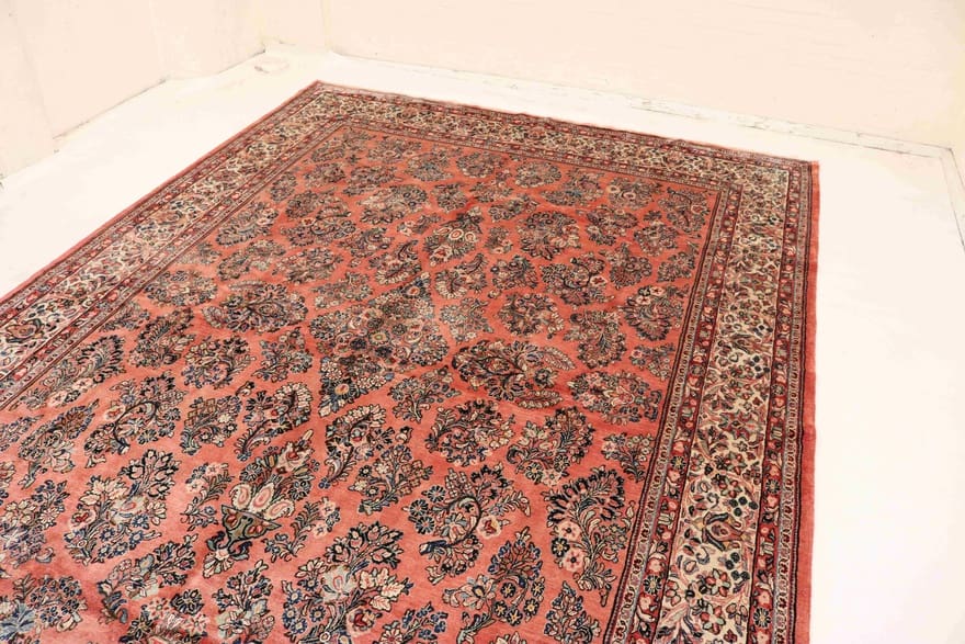 Antiker Sarough Farahan Perserteppich aus Iran, 473 × 322 cm