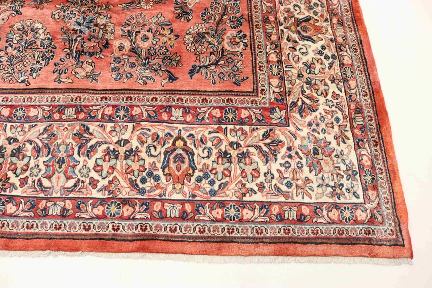 Antiker Sarough Farahan Perserteppich aus Iran, 473 × 322 cm