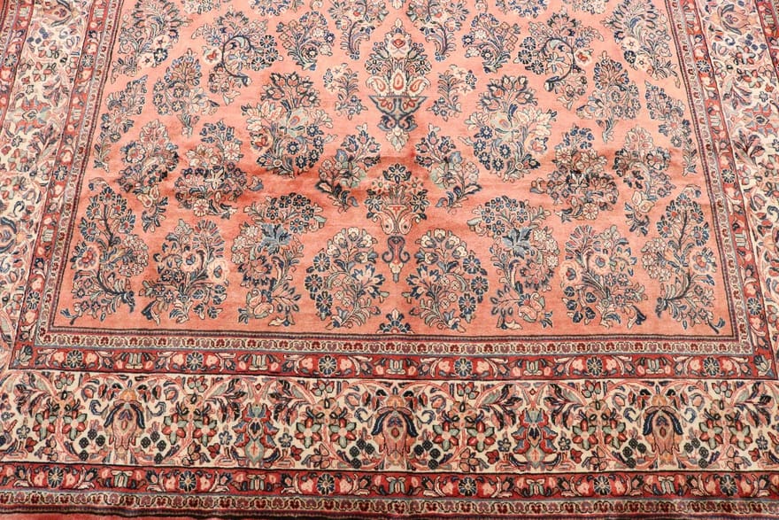 Antiker Sarough Farahan Perserteppich aus Iran, 473 × 322 cm