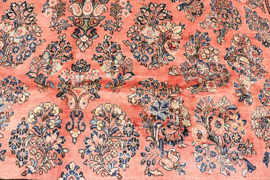 Antiker Sarough Farahan Perserteppich aus Iran, 473 × 322 cm