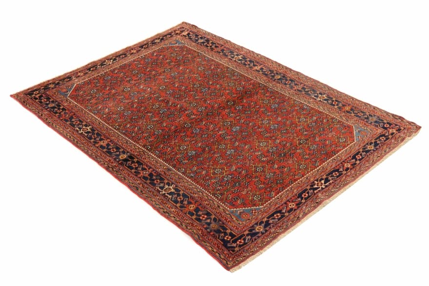 Antiker Malayer Perserteppich aus Iran, 210 × 152 cm
