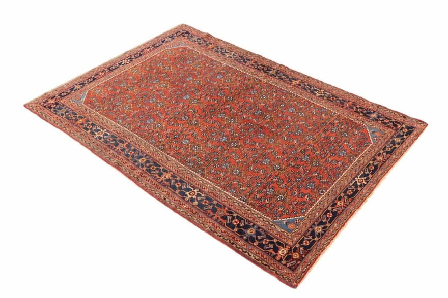Antiker Malayer Perserteppich aus Iran, 210 × 152 cm