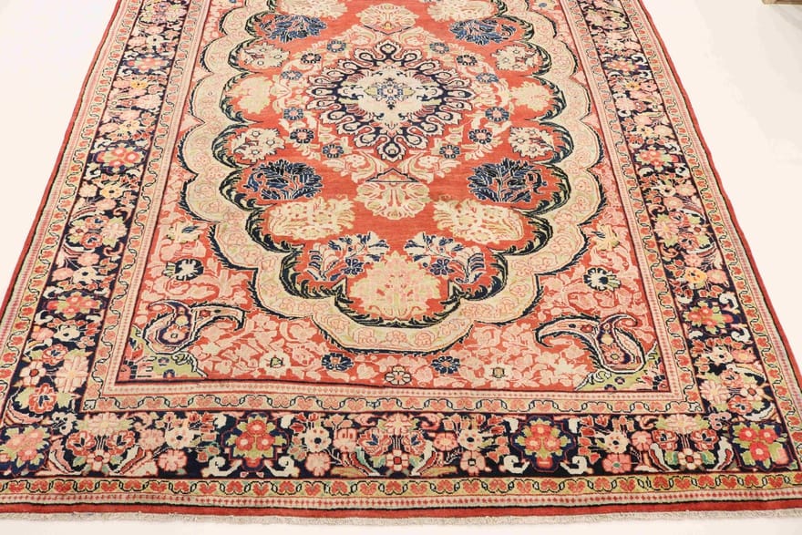 orientteppich-mohajeran-antik-368x282-cm-sarough-mir-handgeknupft-5 Antiker Sarough Farahan Perserteppich aus Iran, 366 × 281 cm
