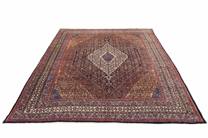 Antiker Perserteppich aus Iran, 356 × 276 cm