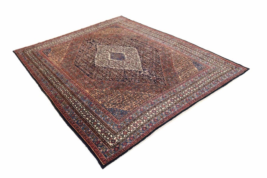 Antiker Perserteppich aus Iran, 356 × 276 cm