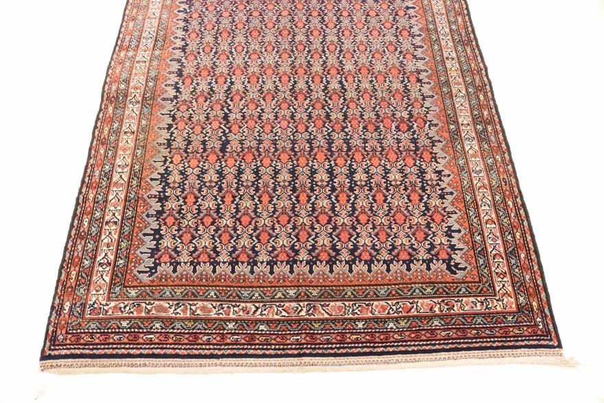 malayer-antik-teppich-386x201-cm-hamedan-handgeknupft-3 Malayer Perserteppich antik, 384 × 200 cm, Wolle