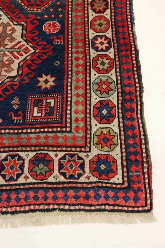Antiker Orientteppich aus Russland, 363 × 143 cm