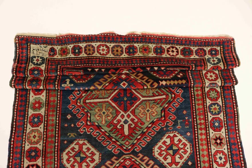 Antiker Orientteppich aus Russland, 363 × 143 cm
