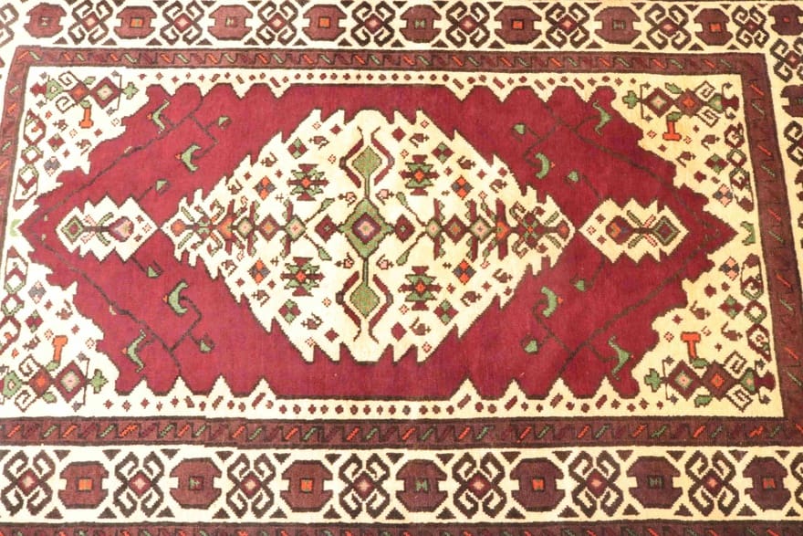 Handgeknüpfter Orientteppich 162 × 103 cm