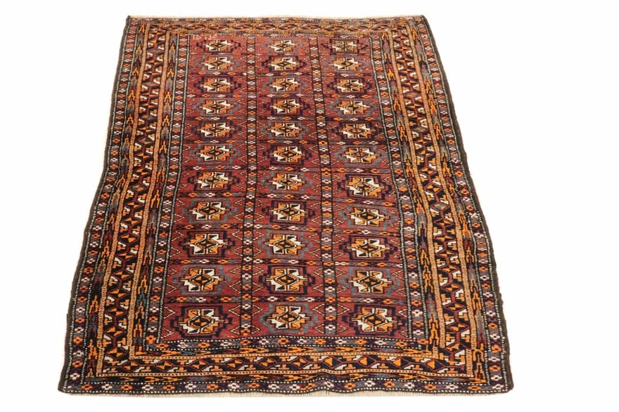 Antiker Baluch Perserteppich, 185 × 105 cm, Wolle