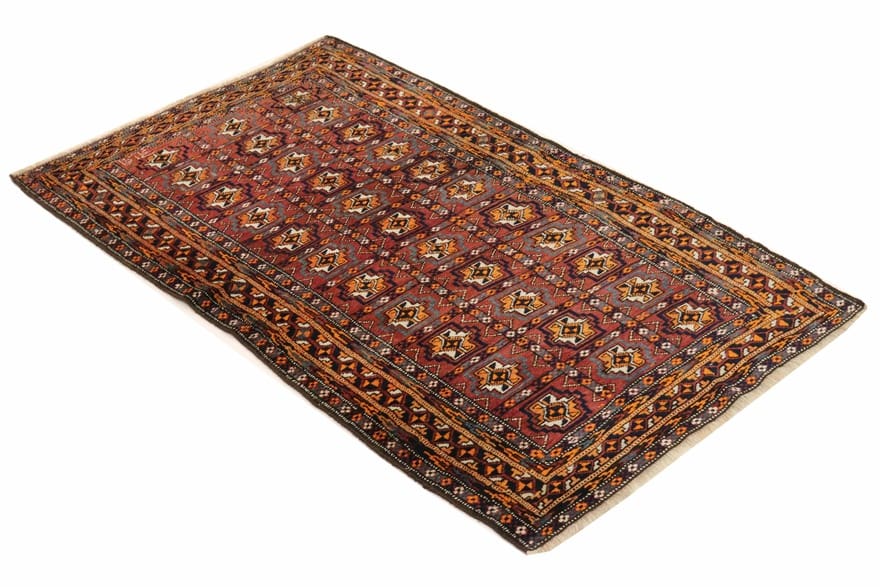 Antiker Baluch Perserteppich, 185 × 105 cm, Wolle