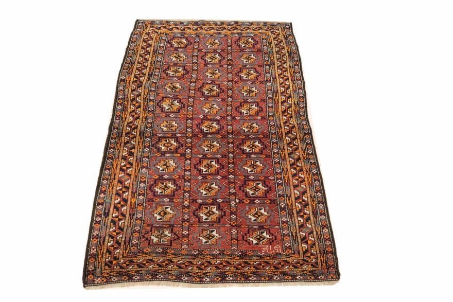 Antiker Baluch Perserteppich, 185 × 105 cm, Wolle