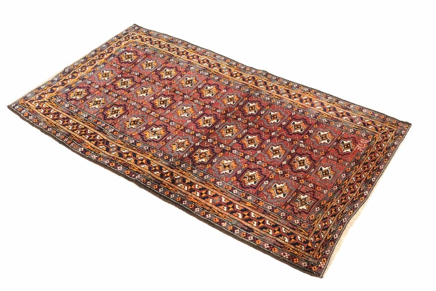 Antiker Baluch Perserteppich, 185 × 105 cm, Wolle