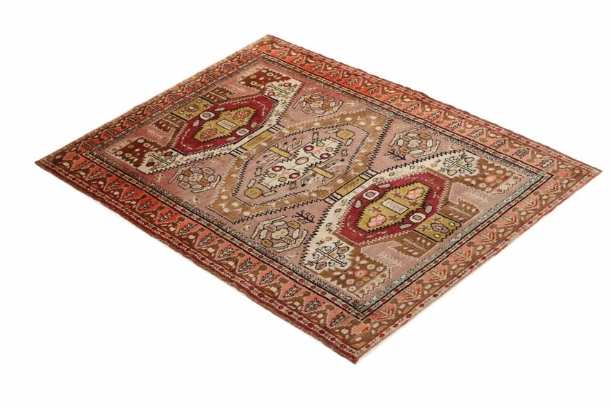 Perserteppich aus Iran, 144 × 105 cm