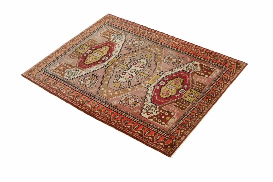 Perserteppich aus Iran, 144 × 105 cm