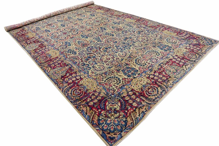 rugeast-kerman-antik-teppich-547x299-cm-handgeknupft-perserteppich-4 Antiker Kerman Perserteppich, 545 × 298 cm, Wolle