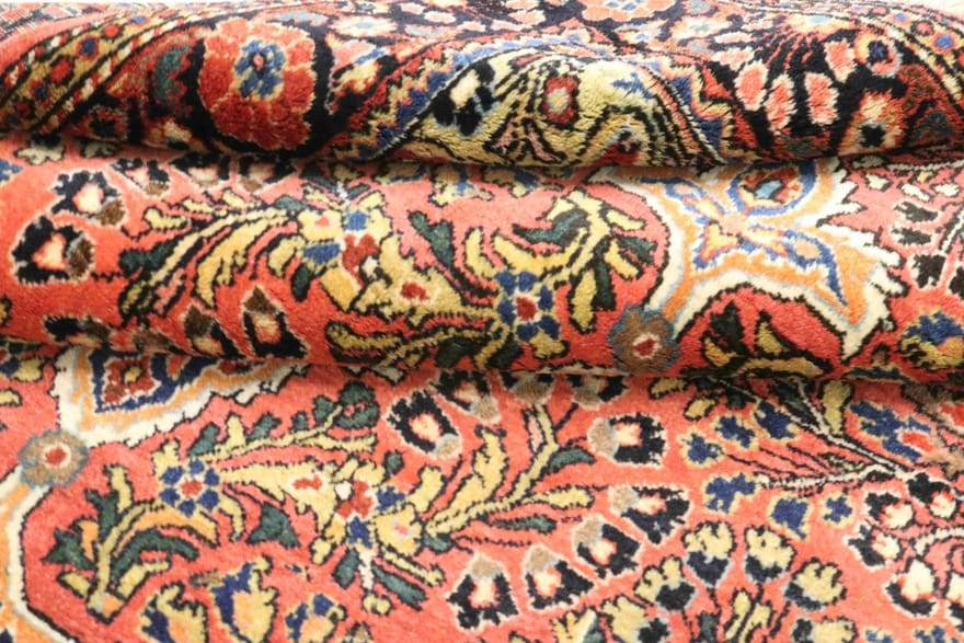 Antiker Sarough Farahan Perserteppich, 148 × 109 cm, Wolle