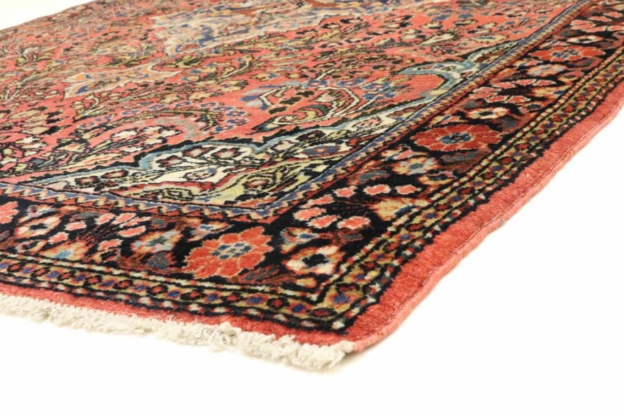 Antiker Sarough Farahan Perserteppich, 148 × 109 cm, Wolle