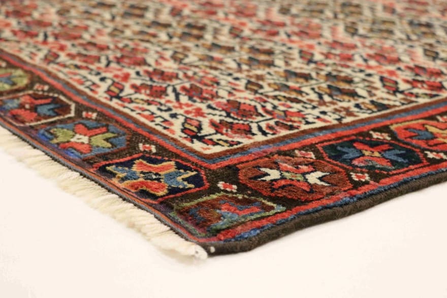 handgeknupfter-malayer-perserteppich-367x85-cm-wolle-klassisches-design-2 Malayer Perserteppich antik, 365 × 84 cm, Wolle