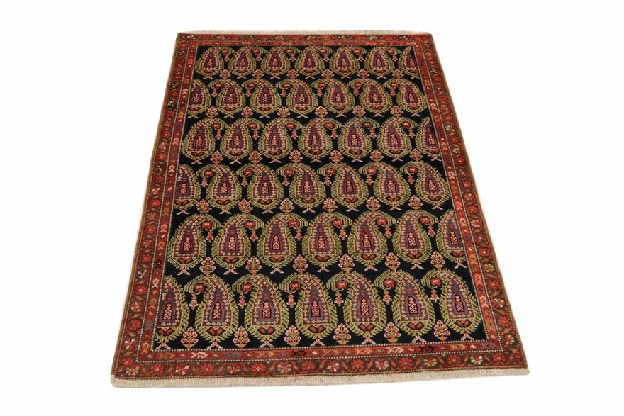 malayer-teppich-169x106-cm-semi-antik-handgeknupft-orientteppich-1 Malayer Perserteppich antik, 167 × 105 cm, Wolle