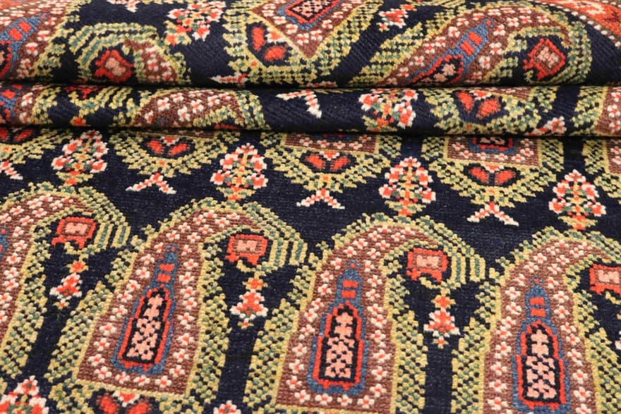 malayer-teppich-169x106-cm-semi-antik-handgeknupft-orientteppich-4 Malayer Perserteppich antik, 167 × 105 cm, Wolle