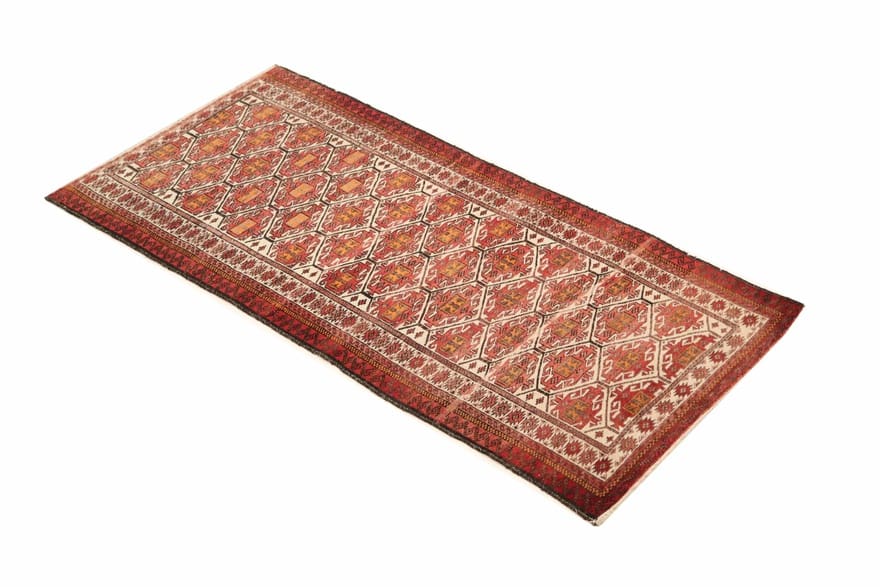 Antiker Baluch Perserteppich aus Iran, 167 × 80 cm