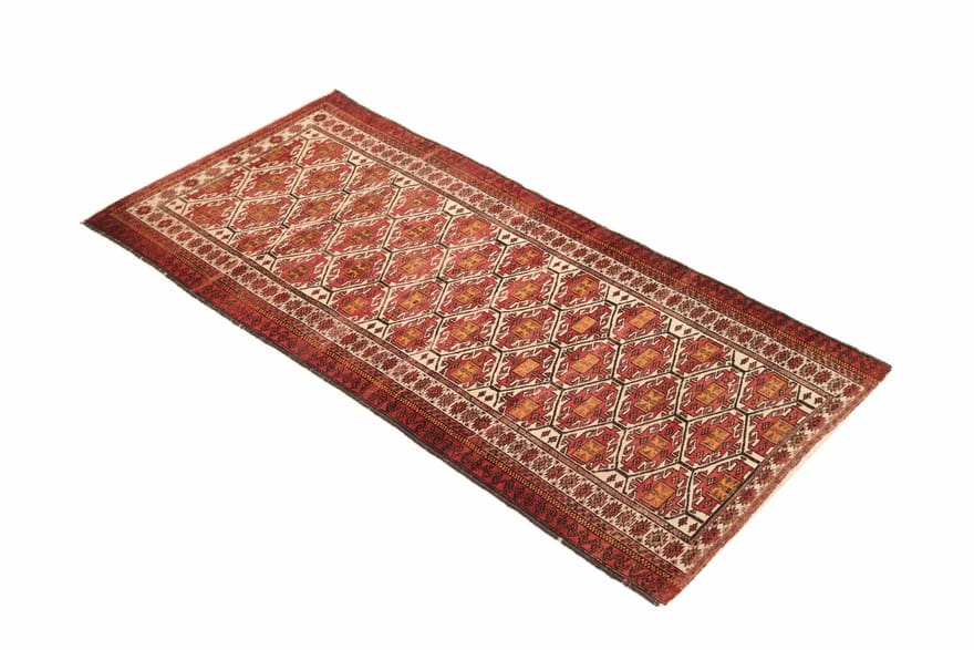 Antiker Baluch Perserteppich aus Iran, 167 × 80 cm