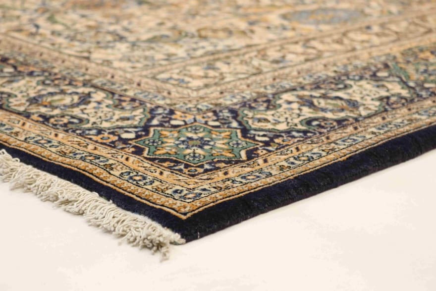 Ghom Perserteppich aus Iran, 205 × 145 cm