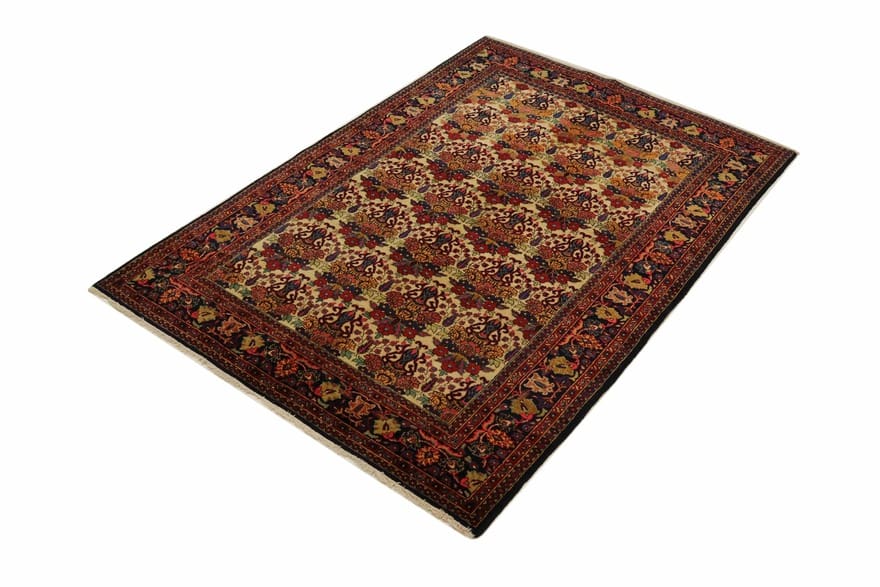 Handgeknüpfter Bakhtiari Perserteppich 215 × 145 cm