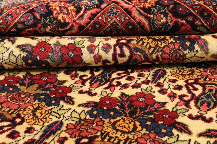 Handgeknüpfter Bakhtiari Perserteppich 215 × 145 cm