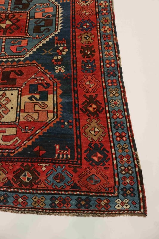 Antiker Orientteppich aus Russland, 270 × 140 cm