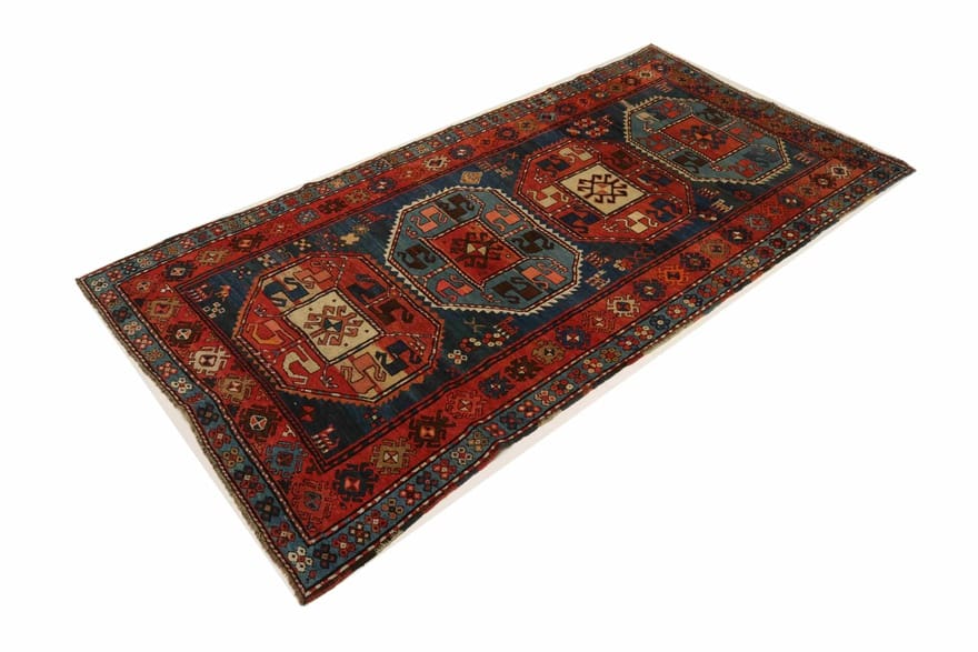 Antiker Orientteppich aus Russland, 270 × 140 cm
