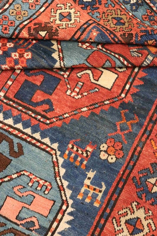 Antiker Orientteppich aus Russland, 270 × 140 cm