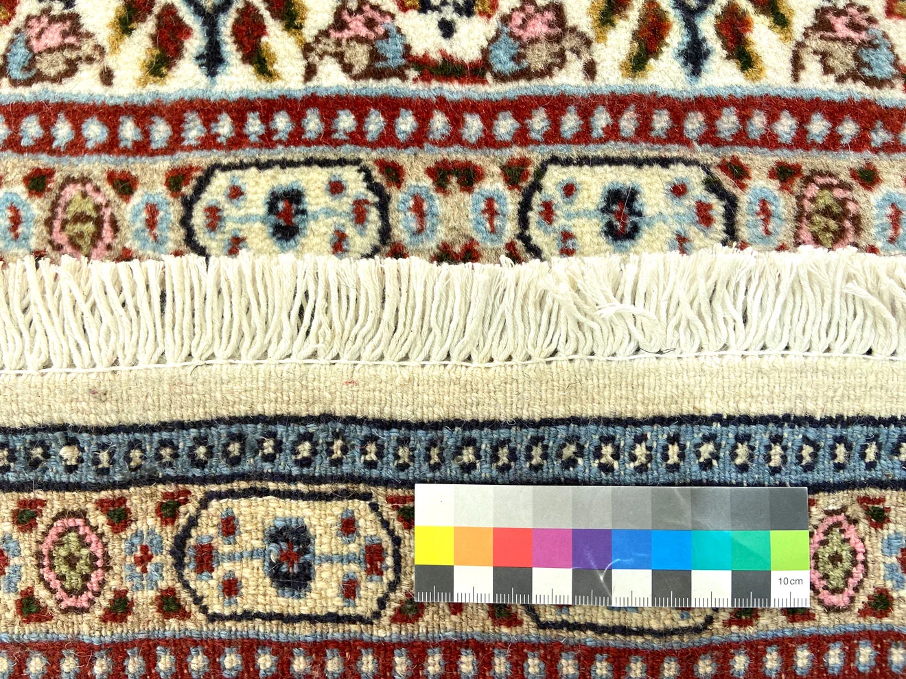 Moud Perserteppich 121 × 79 cm aus Wolle & Seide, handgeknüpft