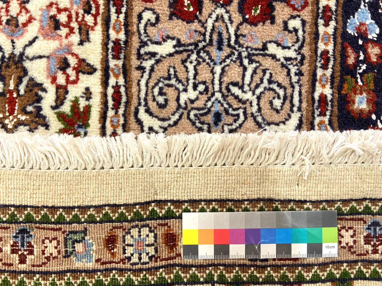 Moud Perserteppich aus Iran, 121 × 81 cm