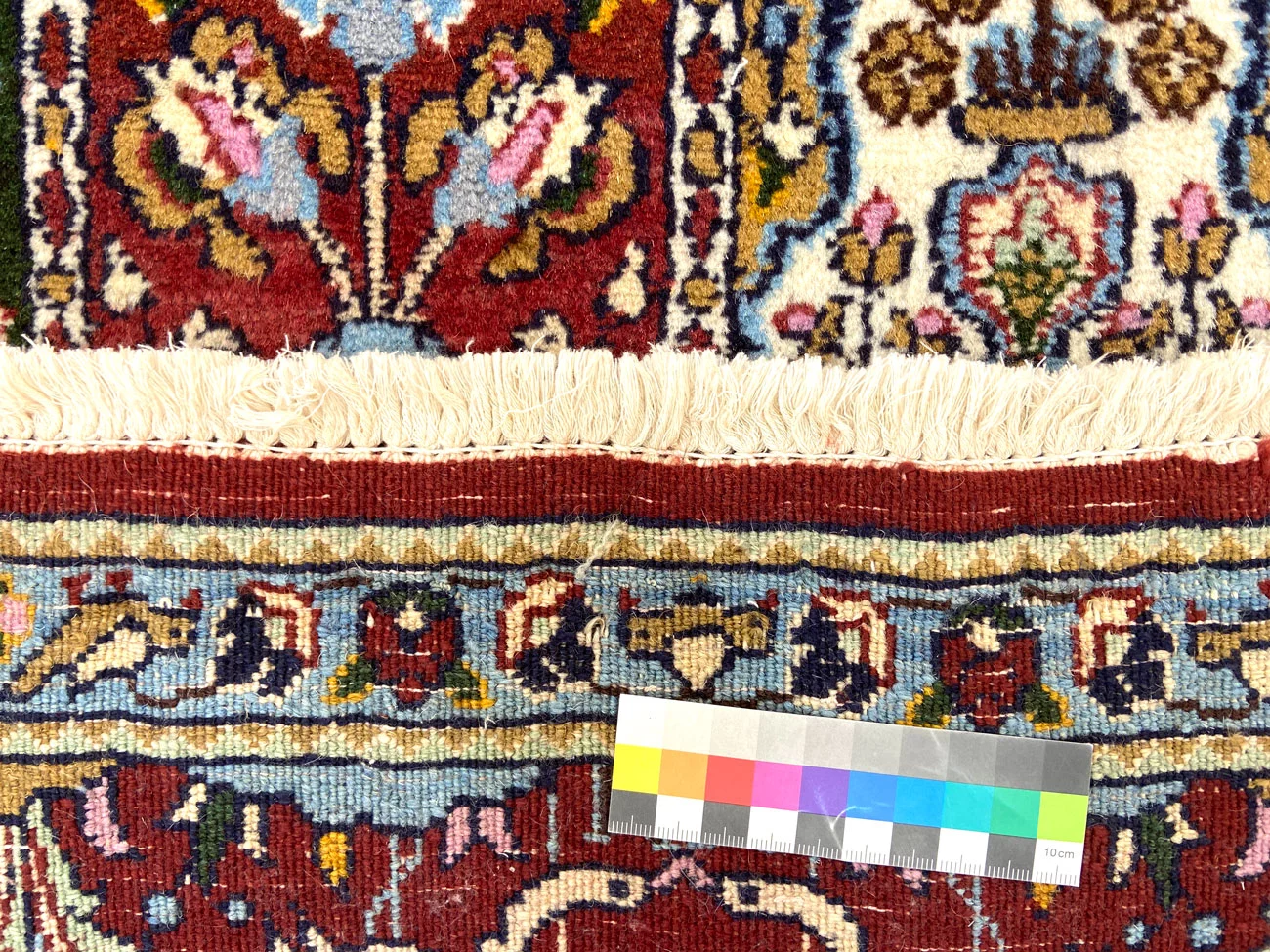 Moud Perserteppich aus Iran, 138 × 99 cm