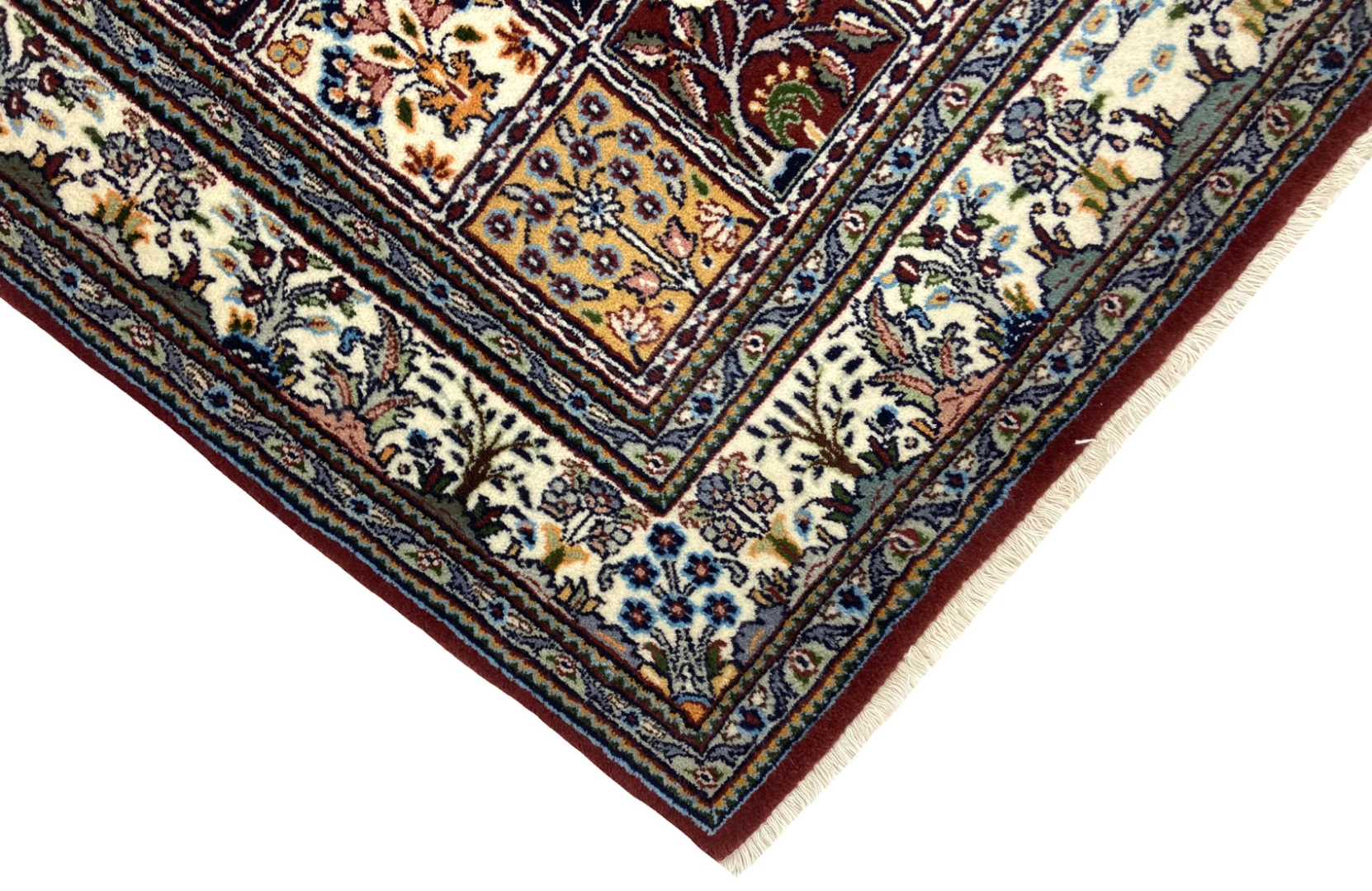 Moud Perserteppich aus Iran, 149 × 106 cm