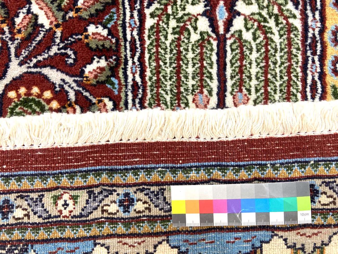 Moud Perserteppich aus Iran, 149 × 106 cm