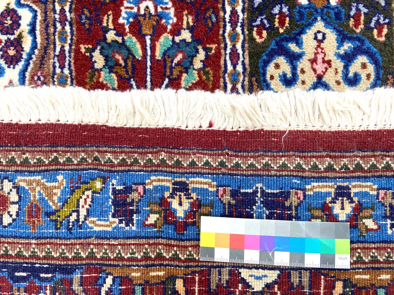 Moud Perserteppich 153 × 99 cm aus Wolle & Seide, handgeknüpft