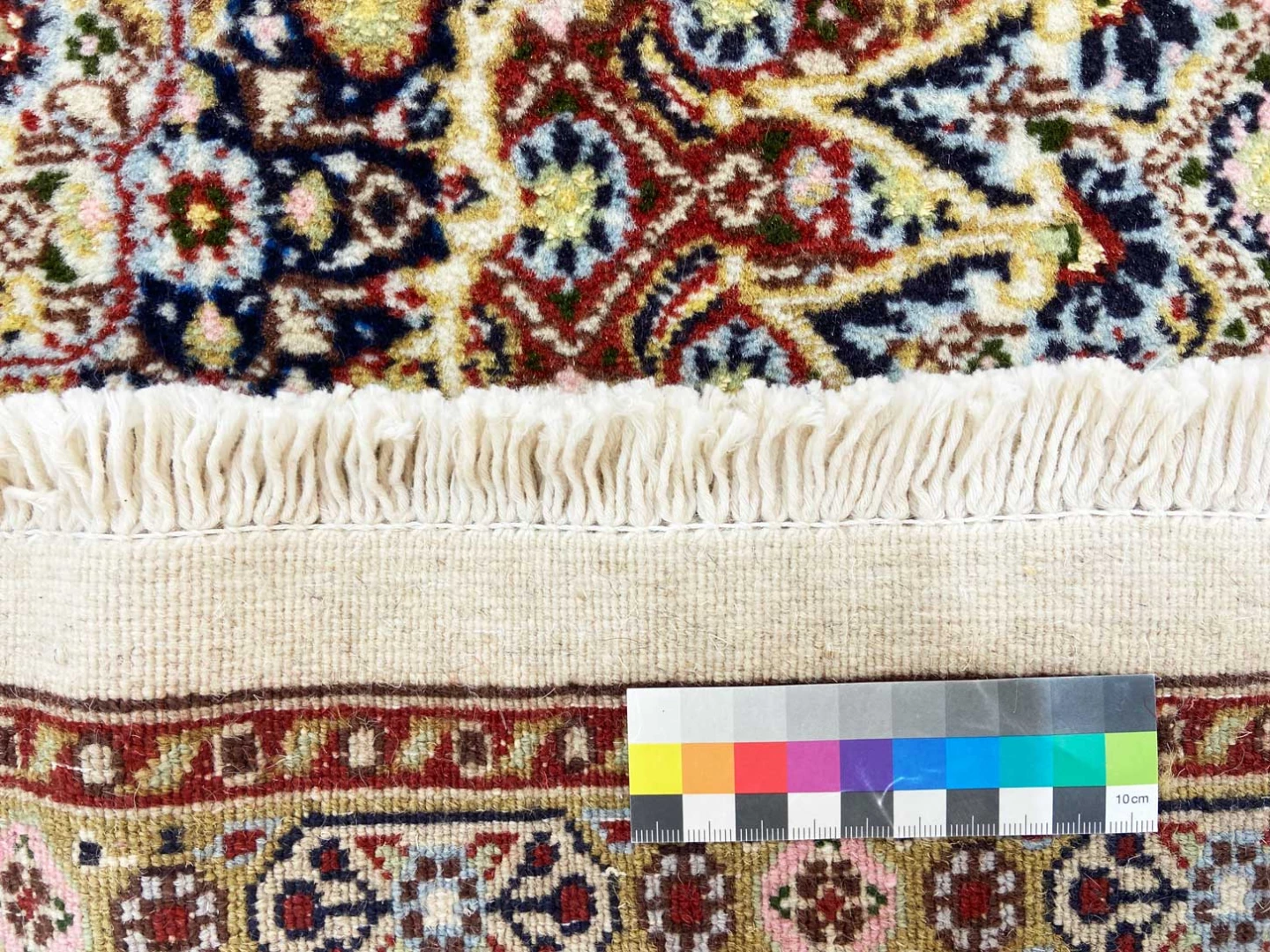 Moud Perserteppich aus Iran, 206 × 148 cm