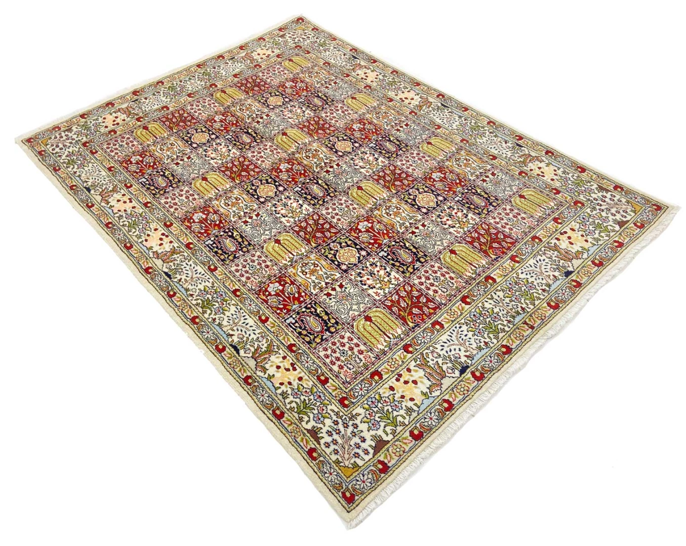 Moud Perserteppich aus Iran, 232 × 171 cm